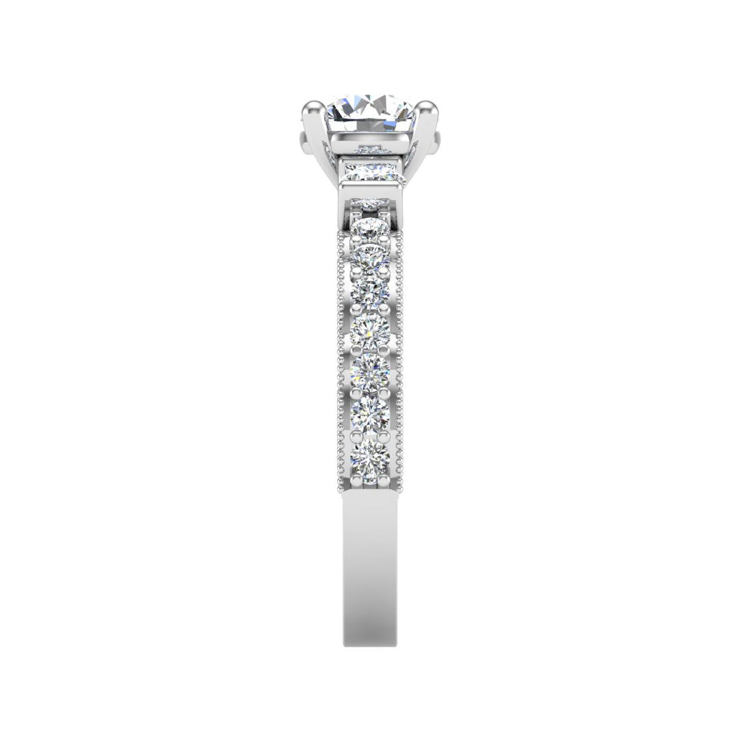 Heidi Accented Engagement Ring